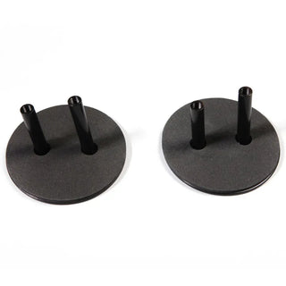 Rugged Ridge Black Mirror Filler Plates: Fits Most Jeep Wrangler JK Models (2007-2018)