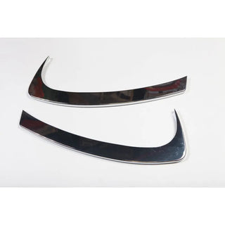 Rugged Ridge Chrome Center Dash Accents: Fits Most Jeep Wrangler Models (2007-2018)