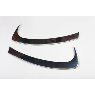 Rugged Ridge Chrome Center Dash Accents: Fits Most Jeep Wrangler Models (2007-2018)