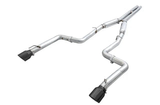 AWE Track Edition Cat-Back Exhaust (Black Tips): Dodge Charger 5.7L Hemi 2017 - 2023