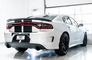 AWE Track Edition Cat-Back Exhaust (Black Tips): Dodge Charger 5.7L Hemi 2017 - 2023