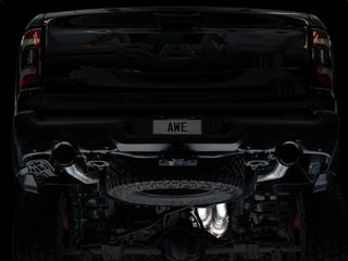 AWE 0FG Cat-Back Exhaust (Black Tips): Ram 6.2L TRX 1500 2021 - 2024