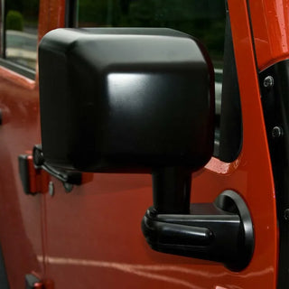 Omix OE Style Black Door Mirror RH: Fits Most Jeep Wrangler JK Models (2007-2018)