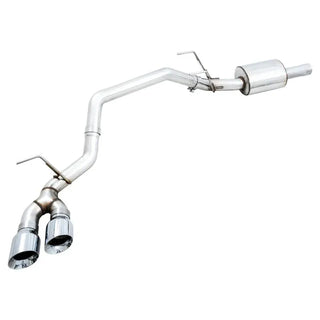 AWE 0FG Cat-Back Exhaust (SS Tips, Single Exit): Dodge Ram 5.7L Hemi (02-18) - Polished