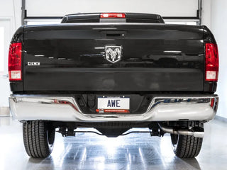 AWE 0FG Cat-Back Exhaust (SS Tips, Single Exit): Dodge Ram 5.7L Hemi (02-18) - Polished