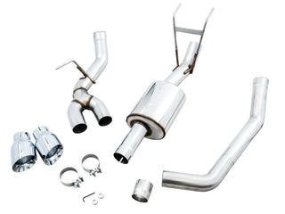 AWE 0FG Cat-Back Exhaust (SS Tips, Single Exit): Dodge Ram 5.7L Hemi (02-18) - Polished