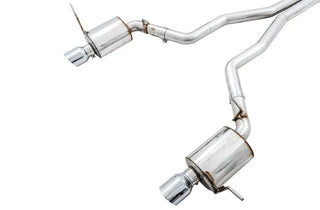 AWE Touring Edition Cat-Back Exhaust (Polished Tips): Jeep Grand Cherokee 6.4L SRT 2012 - 2021