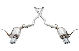 AWE Touring Edition Cat-Back Exhaust (Polished Tips): Jeep Grand Cherokee 6.4L SRT 2012 - 2021