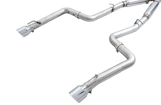 AWE Track Edition Cat-Back Exhaust (Polished Tips): Dodge Charger 5.7L Hemi 2017 - 2023