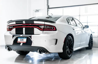 AWE Track Edition Catback Exhaust Chrome Silver Tips (REAR): Charger R/T Scat Pack 6.4L / SRT 392 / Hellcat & Redeye 6.2L 2015-23