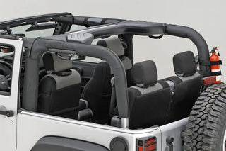 Rugged Ridge Black Vinyl Roll Bar Cover Kit: Fits Most Jeep Wrangler Models (2007-2018)