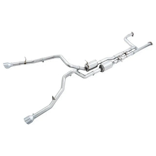 AWE 0FG Cat-Back Exhaust (Polished Tips): Ram 6.2L TRX 1500 2021 - 2024