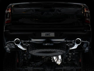 AWE 0FG Cat-Back Exhaust (Polished Tips): Ram 6.2L TRX 1500 2021 - 2024