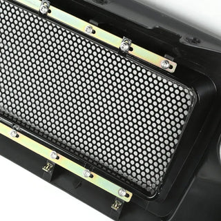 Rugged Ridge Spartan Satin Black Grille: Fits Most Jeep Wrangler Models (2007-2018)
