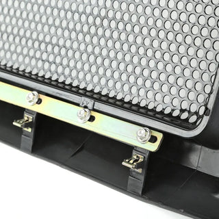 Rugged Ridge Spartan Satin Black Grille: Fits Most Jeep Wrangler Models (2007-2018)
