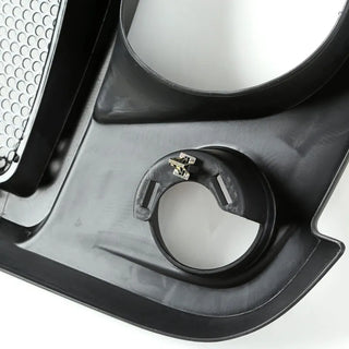 Rugged Ridge Spartan Satin Black Grille: Fits Most Jeep Wrangler Models (2007-2018)