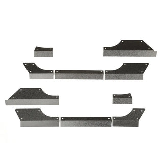Rugged Ridge Steel Body Armor Cladding: Fits Most Jeep Wrangler Models (2007-2018)