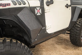 Rugged Ridge Steel Body Armor Cladding: Fits Most Jeep Wrangler Models (2007-2018)