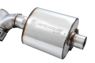 AWE Tread Edition Axleback Dual Exhaust Chrome Silver Tips (REAR): Jeep Wrangler JL 2.0L/3.6L 2018-24