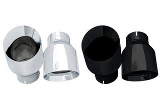 AWE Tread Edition Axleback Dual Exhaust Chrome Silver Tips (REAR): Jeep Wrangler JL 2.0L/3.6L 2018-24