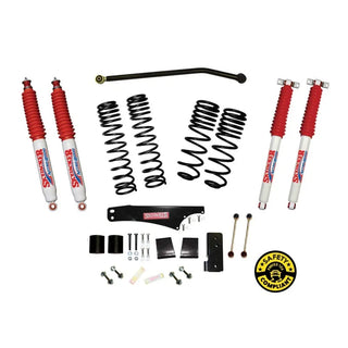 Skyjacker 3.5-4in Dual Rate Long Travel Lift Kit w/ Nitro Shocks (F&R): Jeep Wrangler 2007-18