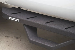 Go Rhino RB10 Running Board Kit w/ Drop Steps: Jeep Wrangler Unlimited (07-18) - Textured Black