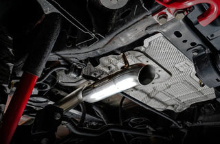 AWE Trail Edition Cat-Back Exhaust (Single Turn-Down Exit): Jeep Wrangler JL 2.0L Turbo 2018 - 2025