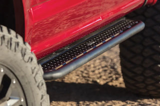 Go Rhino Dominator D6 Side Steps Kit: Jeep Wrangler (07-18) - Black