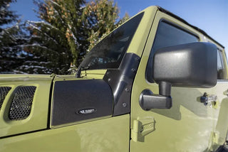 Rugged Ridge Body Armor Cowl Guard: Fits Most Jeep Wrangler Models (2007-2018) - Black