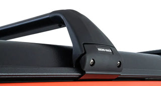 Rhino-Rack Vortex SG 2 Bar Hard Top Roof Rack - Black: Fits Jeep Wrangler / Gladiator (07-26)