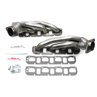 JBA Shorty Headers (Raw Finish): 300 / Challenger / Charger / Magnum 6.1L & 6.4L SRT8 2006 - 2014