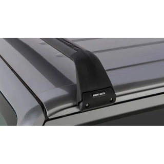 Rhino-Rack Vortex SG 2 Bar Hard Top Roof Rack (2 DOOR) (ROOF): Jeep Wrangler (07-26) - Black