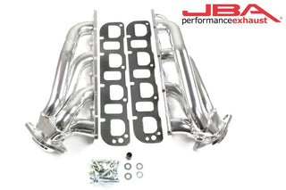 JBA Shorty Headers (Silver Ceramic): 300 / Charger / Magnum 5.7L Hemi 2005 - 2008