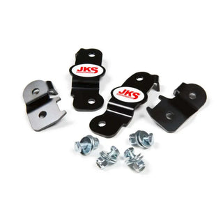 JKS Manufacturing Brake Line Relocation Brackets (F&R): Jeep Wrangler JK 2007-2018