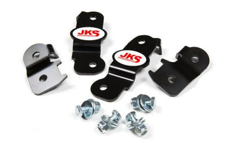 JKS Manufacturing Brake Line Relocation Brackets (F&R): Jeep Wrangler JK 2007-2018