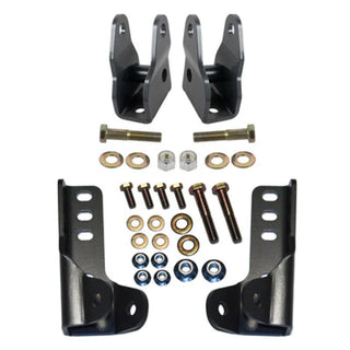 Synergy Front Lower Shock Extension Brackets (FRONT): Jeep Wrangler 2007-18