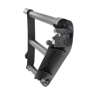 Go Rhino Trailline Rear Tube Door (REAR): Jeep Wrangler (07-18) - Black