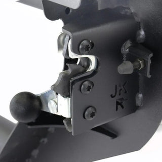 Go Rhino Trailline Rear Tube Door (REAR): Jeep Wrangler (07-18) - Black