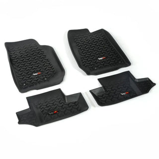 Rugged Ridge All Terrain Floor Liner Kit (F&R): Jeep Wrangler (07-18)