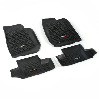 Rugged Ridge All Terrain Floor Liner Kit (F&R): Jeep Wrangler (07-18)