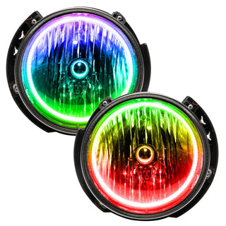 ORACLE Lighting Pre-Assembled SMD Halo Headlights: Jeep Wrangler (07-18)
