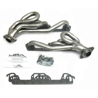 JBA Shorty Headers (Raw Finish): Dodge Dakota (96-03) / Durango (98-03) / Ram (96-01) 5.2L & 5.9L V8