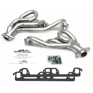 JBA Shorty Headers (Silver Ceramic): Dodge Ram / Dakota / Durango (94-04) w/ Hardware