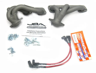 JBA Shorty Headers (Titanium Ceramic): Jeep Wrangler 3.8L 2007 - 2011