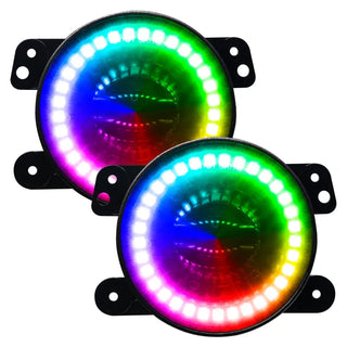 ORACLE Lighting Hi-Perf LED Fog Lights: Fits Jeep Wrangler / Gladiator (07-26) w/o Controller