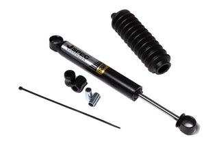 JKS Manufacturing JSPEC Hi-Mount Steering Stabilizer: Fits Most Jeep Wrangler Models (2007-2018)