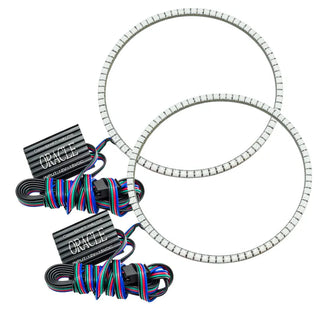 ORACLE Lighting ColorSHIFT LED Waterproof Halo Kit (FRONT): Jeep Wrangler (07-18)