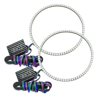 ORACLE Lighting ColorSHIFT LED Waterproof Halo Kit (FRONT): Jeep Wrangler (07-18)