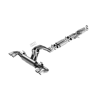 Borla S-Type Cat-Back Exhaust System (Polished Tips): Jeep Wrangler Rubicon 6.4L 392 2021 - 2025