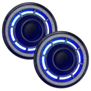 ORACLE Lighting Oculus 7in ColorSHIFT Bi-LED Projector Headlights (F&R): Jeep Wrangler (07-18)